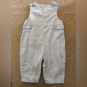 Petit Ami Soft Blue Kids Overalls